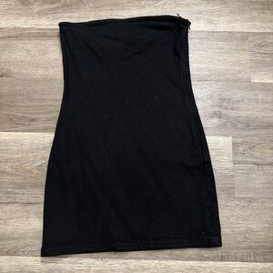 Zara Black Strapless Dress